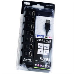 弗吉?jiǎng)P柏 Cabos 一拖七 USB 擴(kuò)展集線器 功能強(qiáng)大的筆記本多接口解決方案